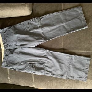 Navy blue dickies jeans.